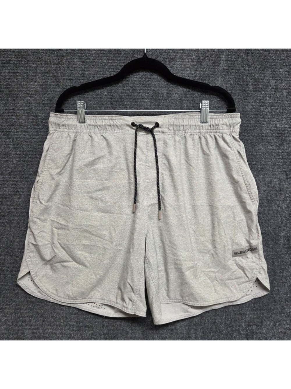 Legends Shorts Men XL Gray Unlined 7" Luka Athletic Running Gym Casual A2